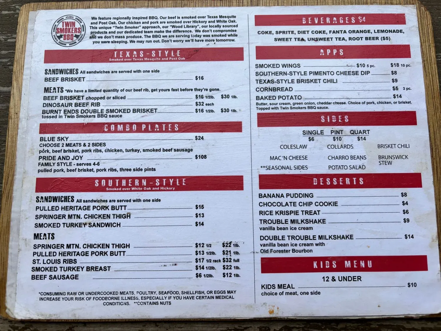 Menu 4