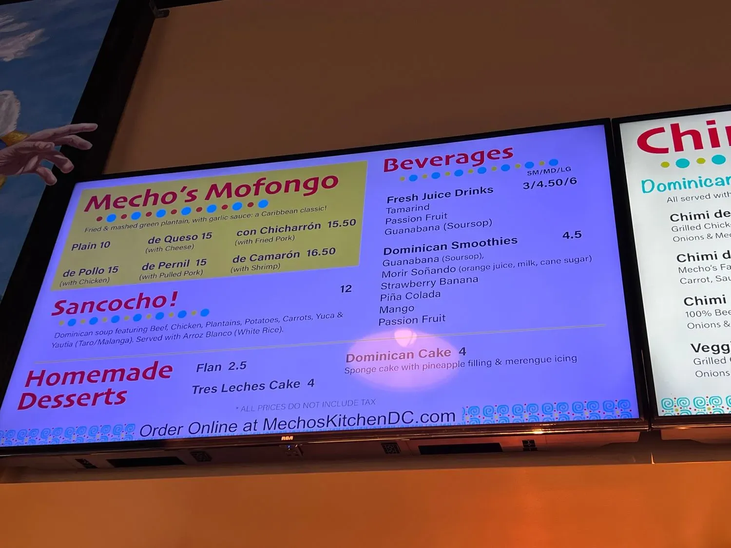 Menu 6