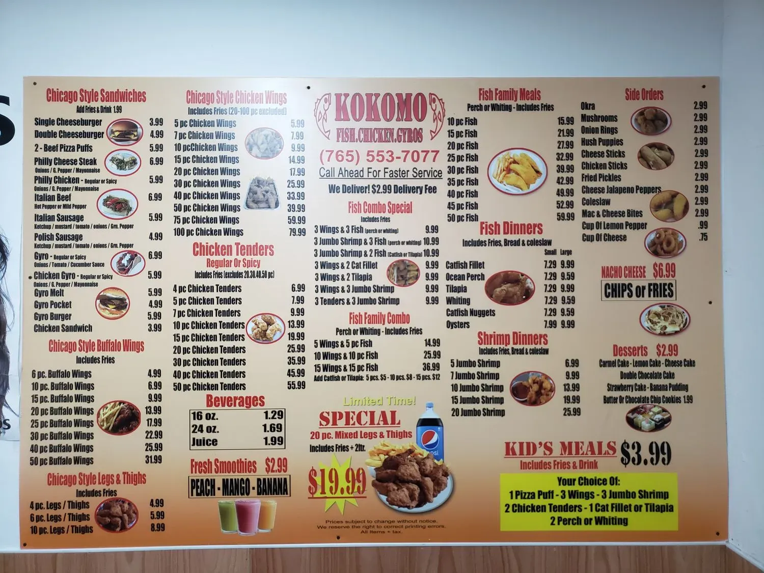 Menu 3