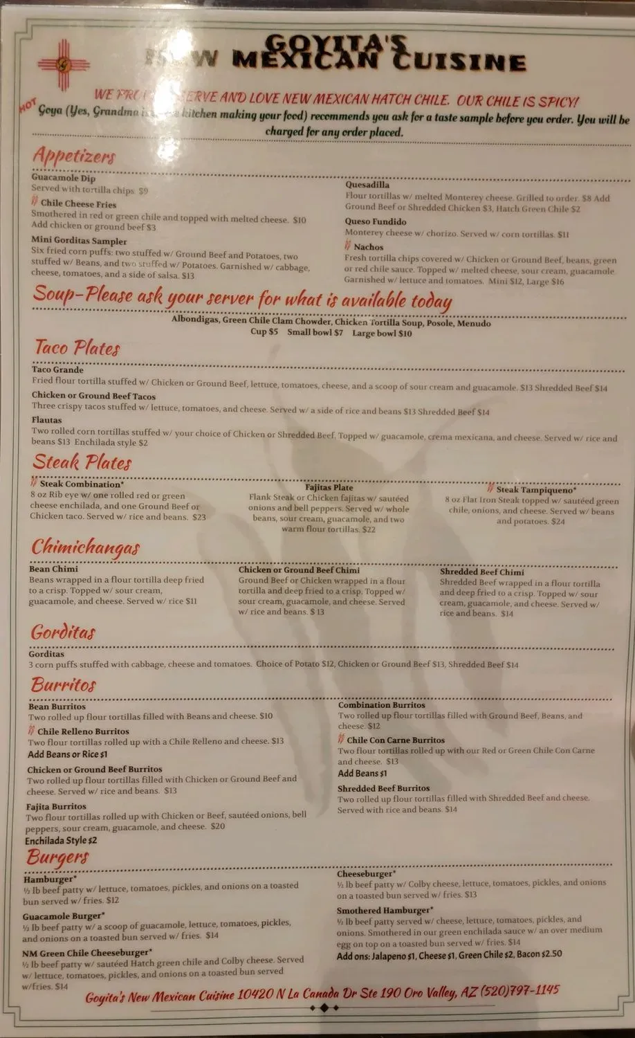 Menu 4