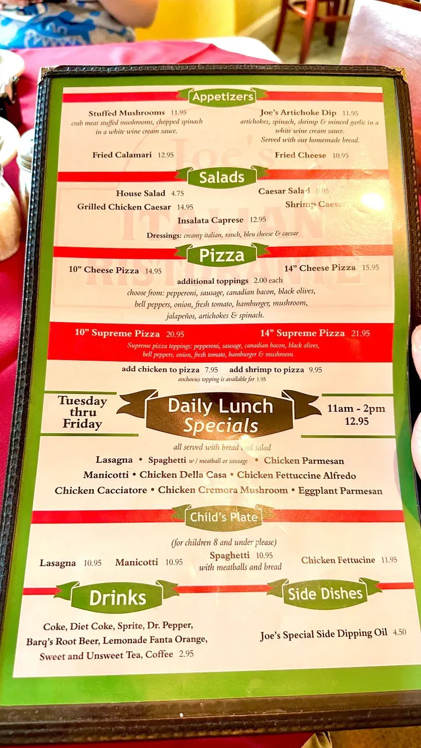 Menu 4