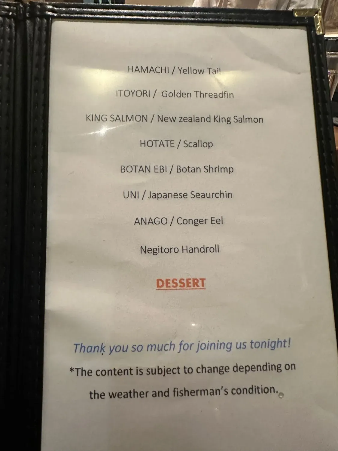 Menu 4