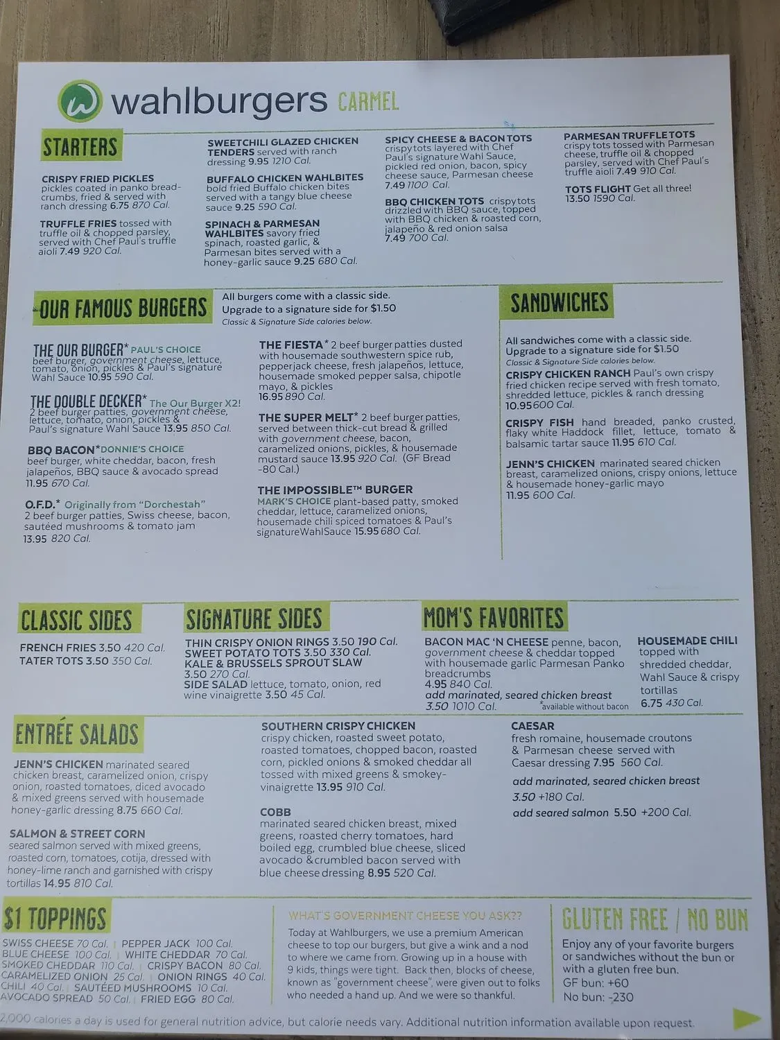 Menu 4