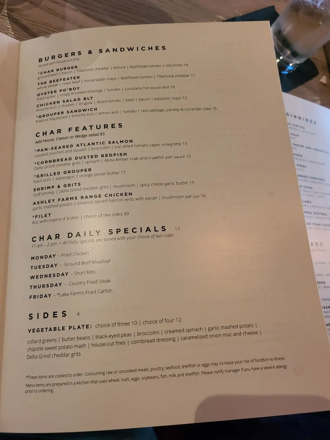 Menu 4