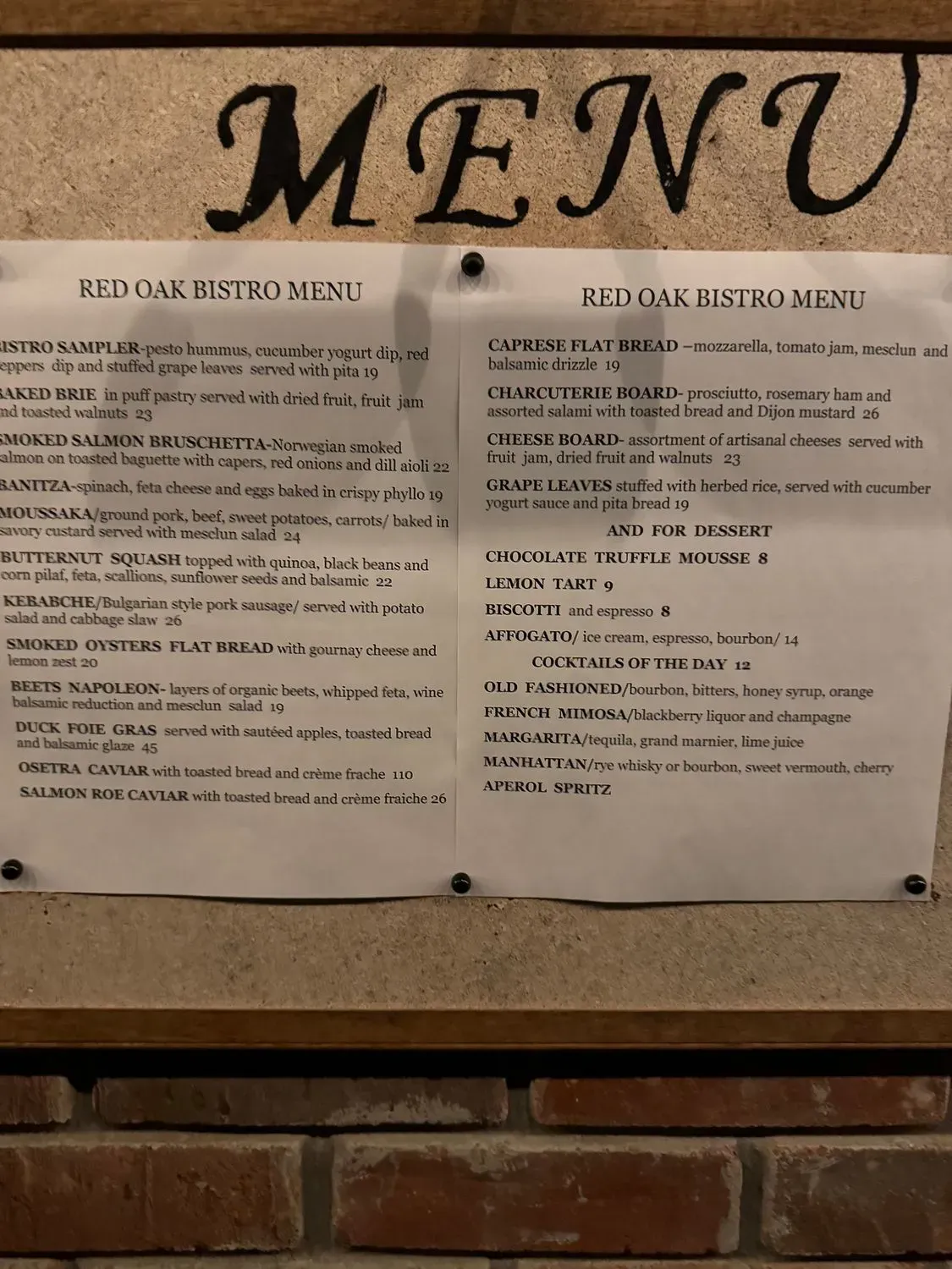 Menu 6