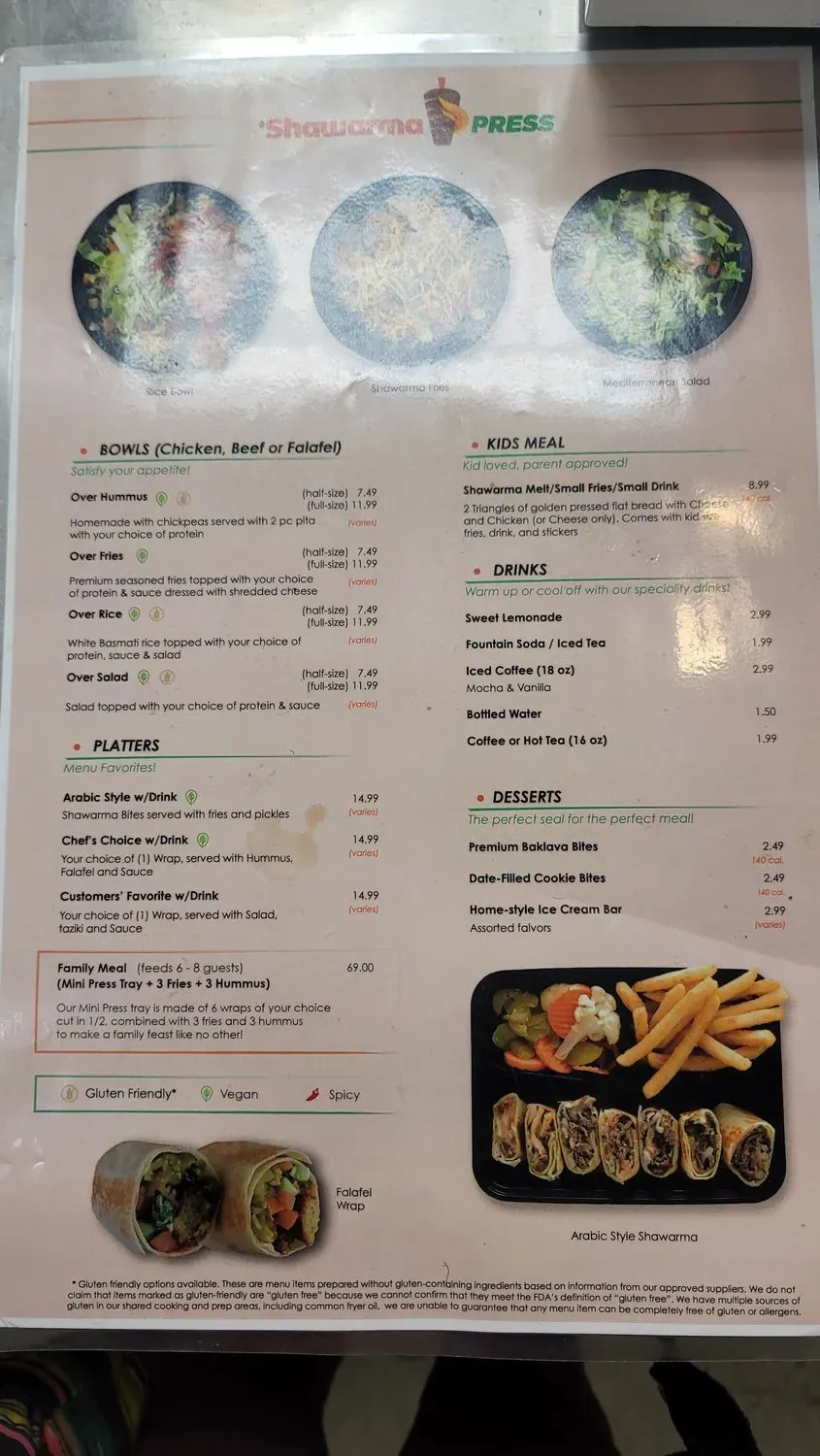 Menu 4