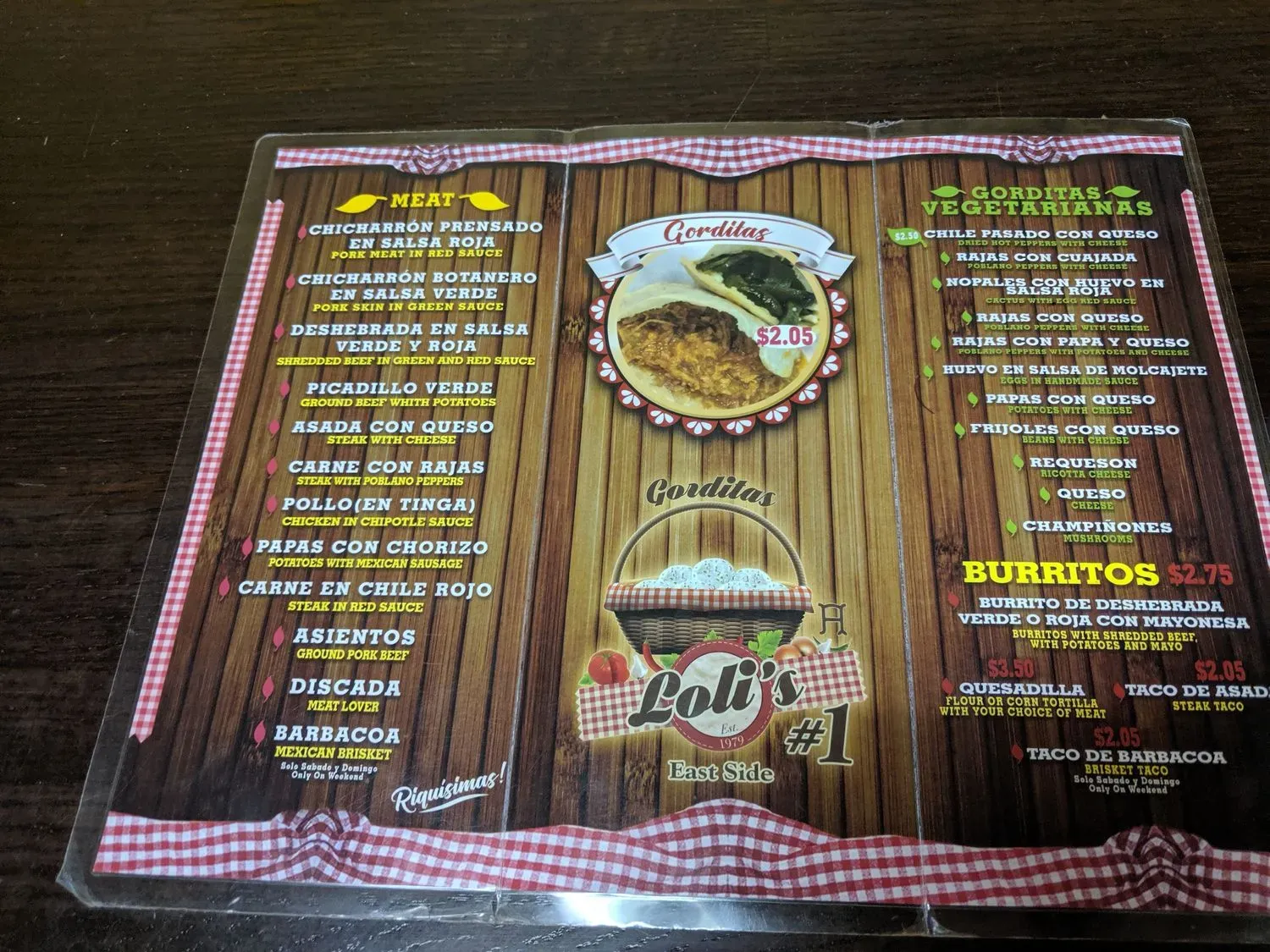 Menu 6