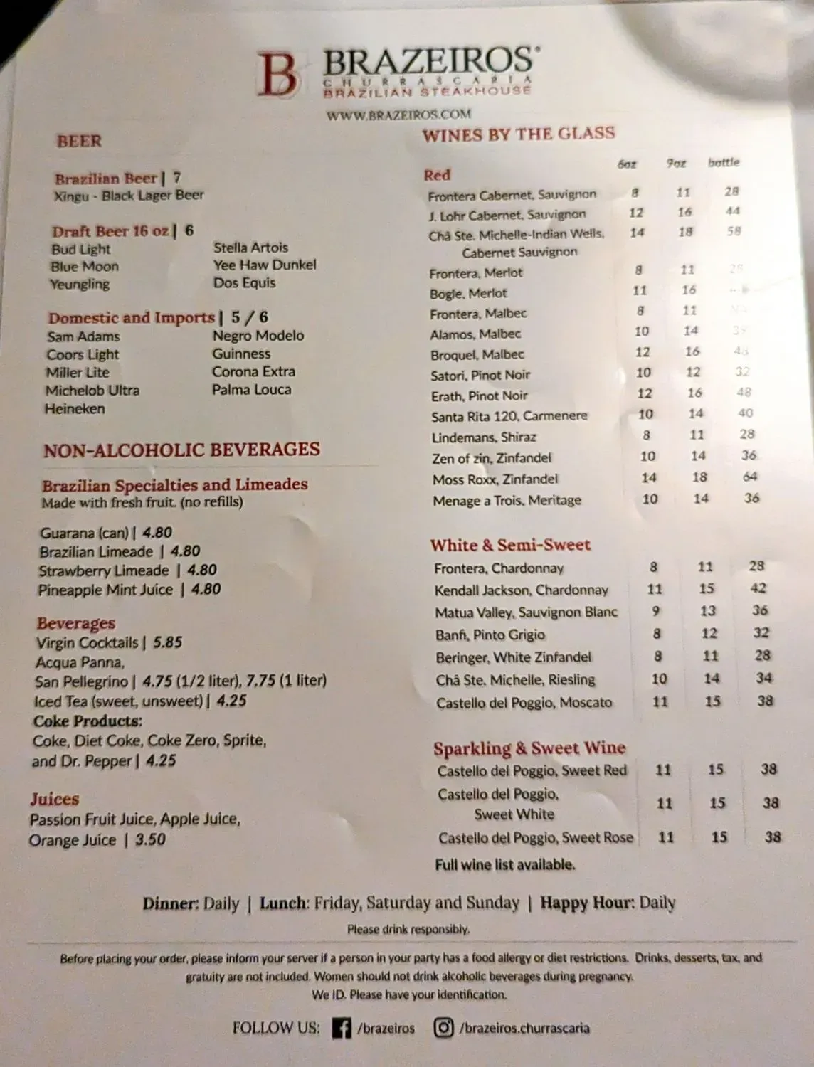 Menu 4