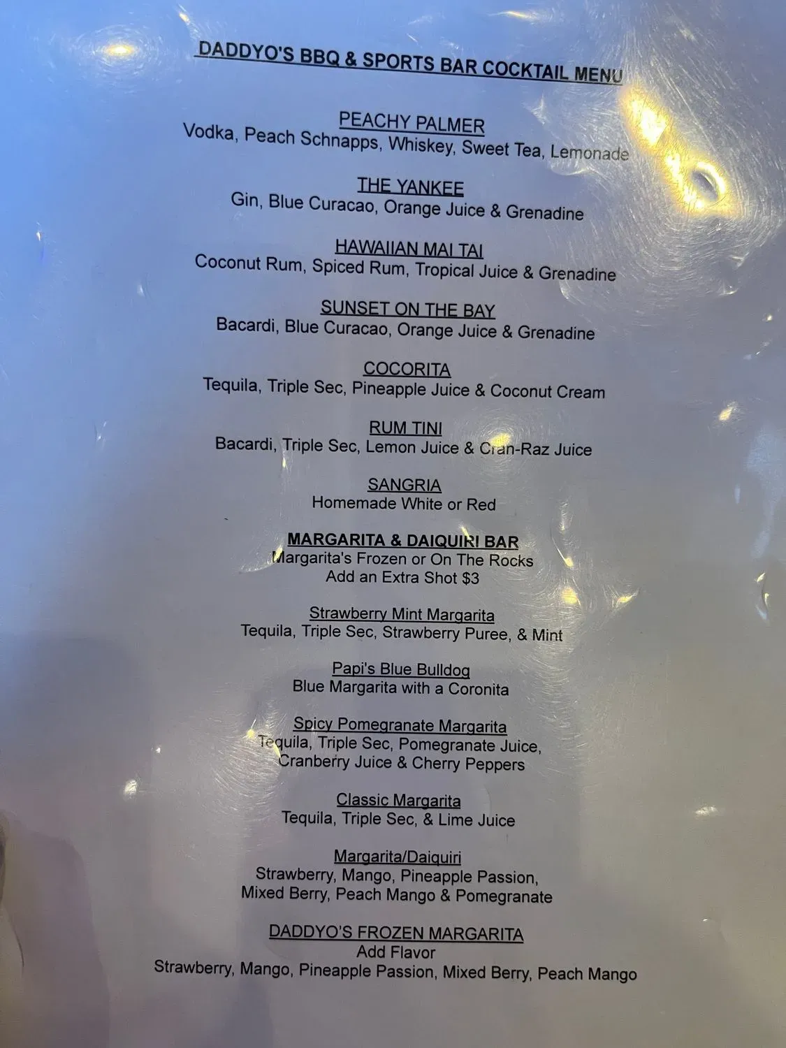 Menu 6