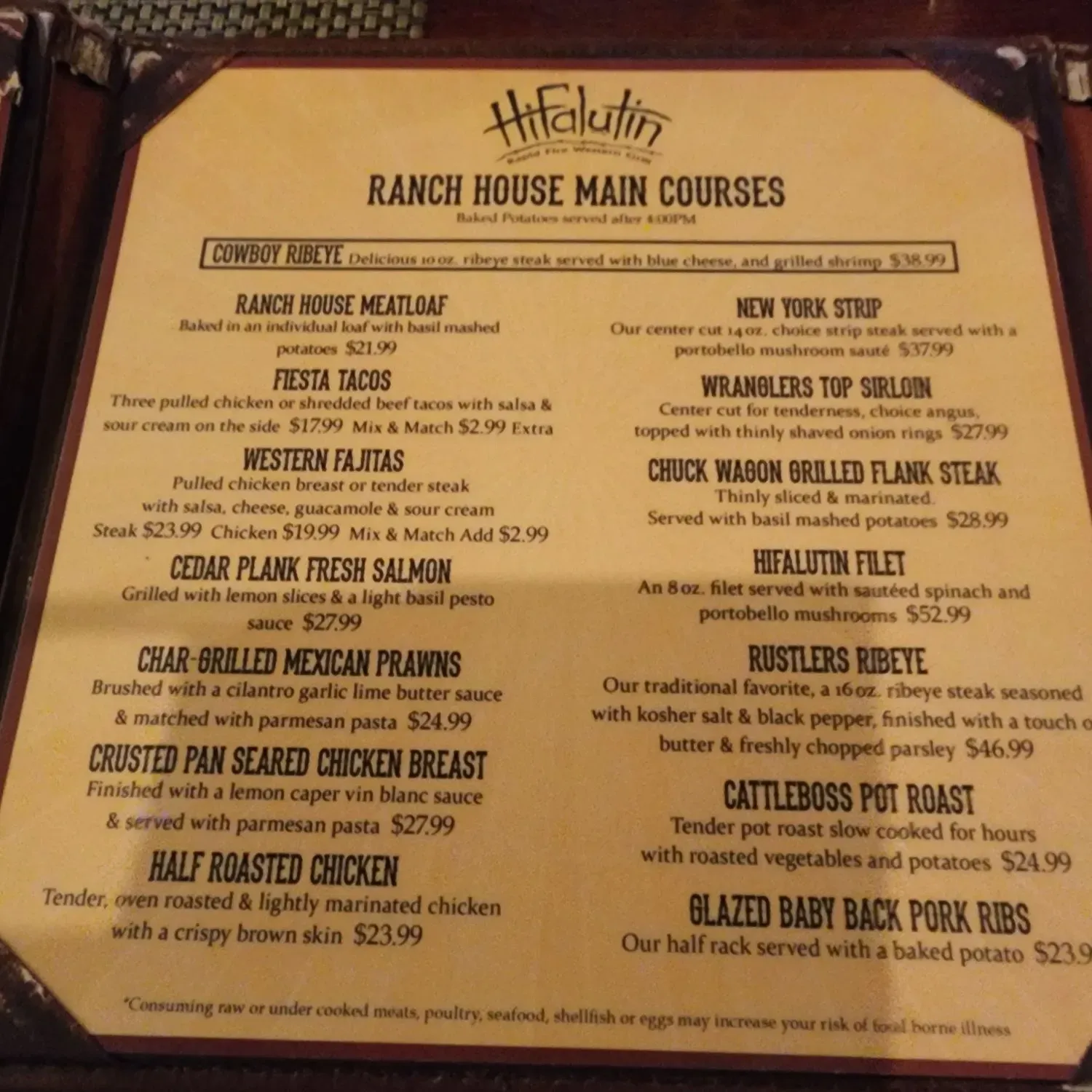 Menu 6