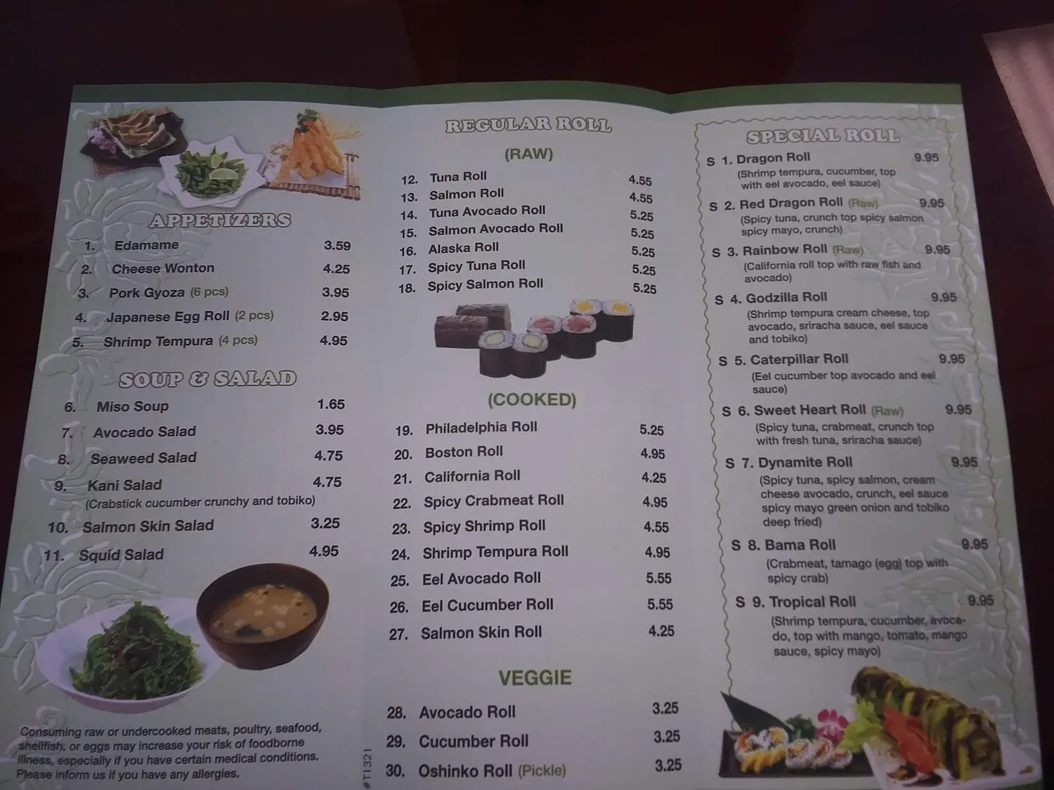 Menu 3