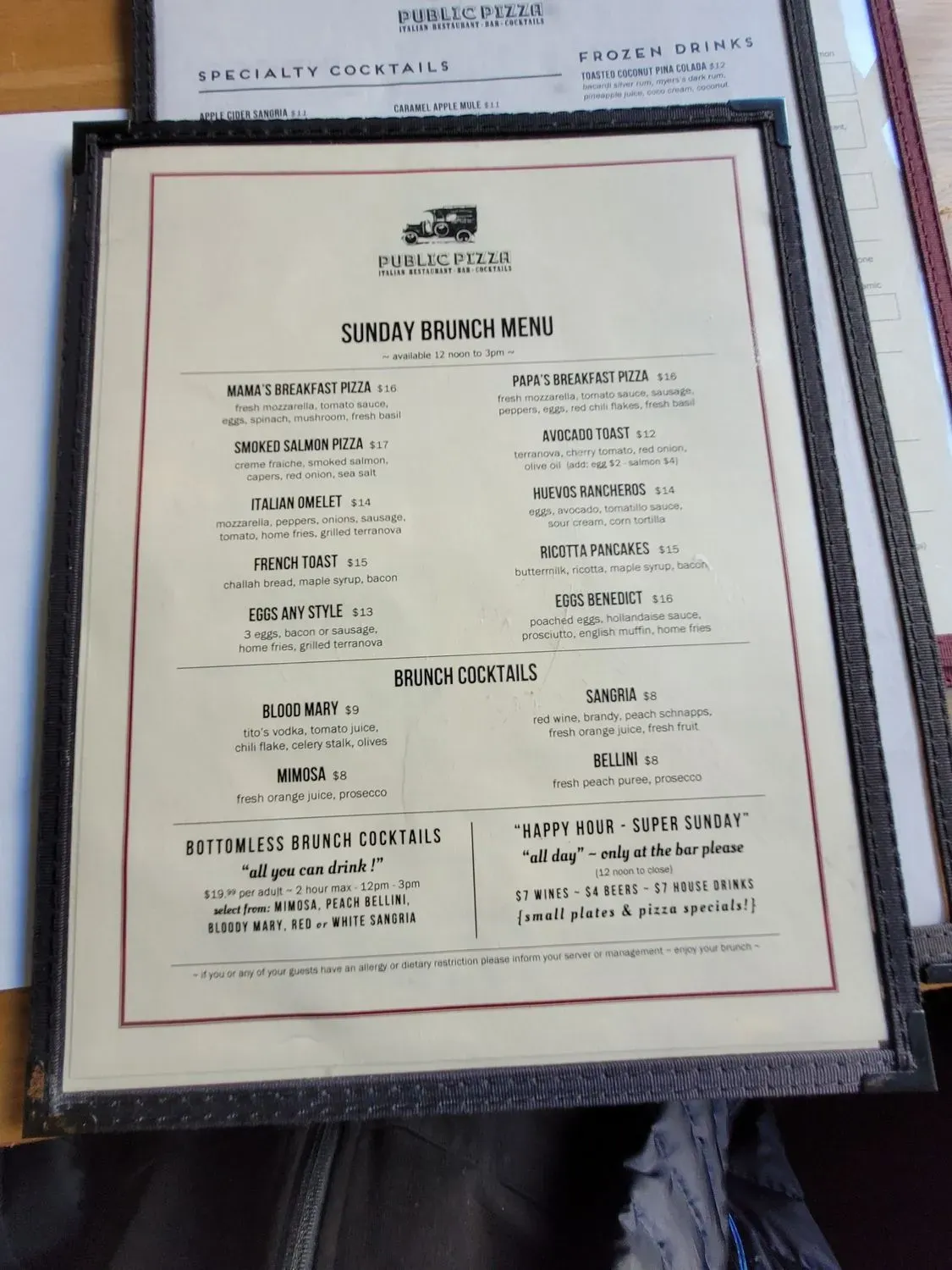 Menu 6