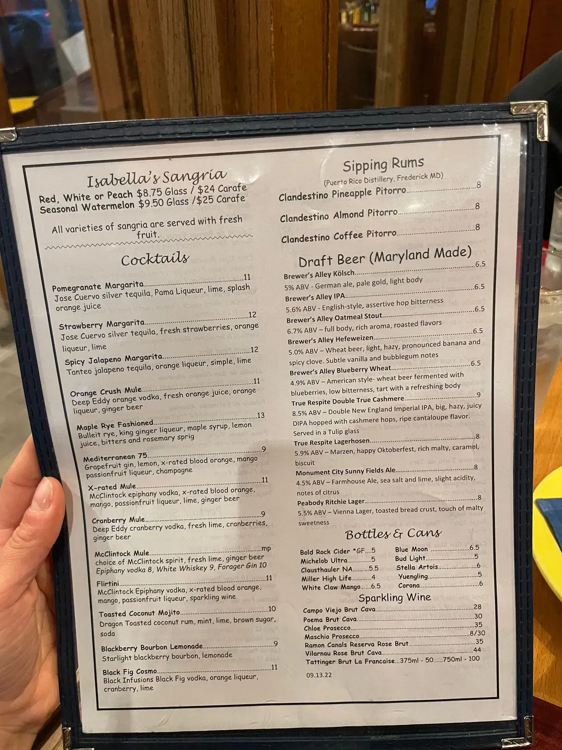 Menu 4