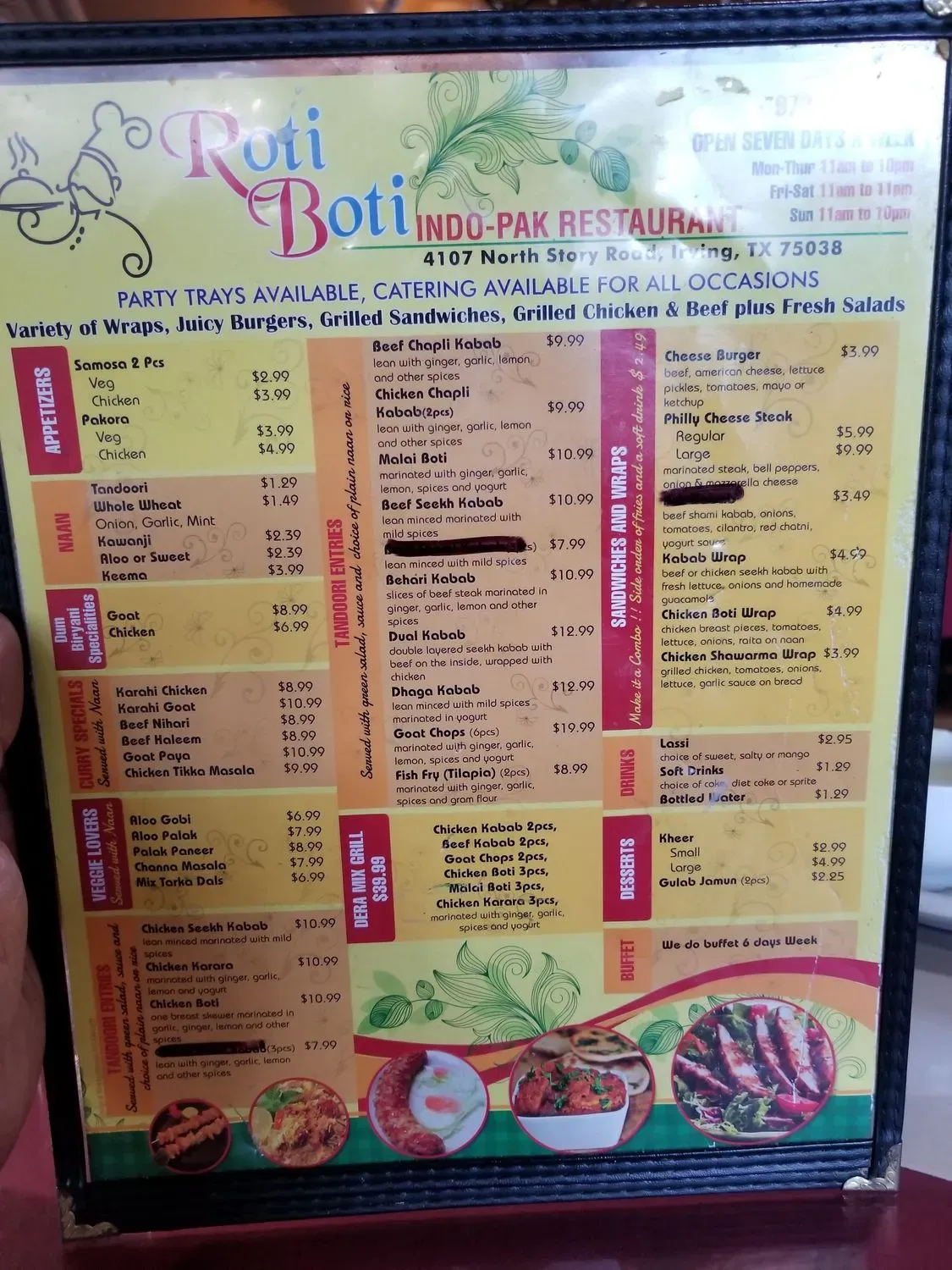 Menu 4