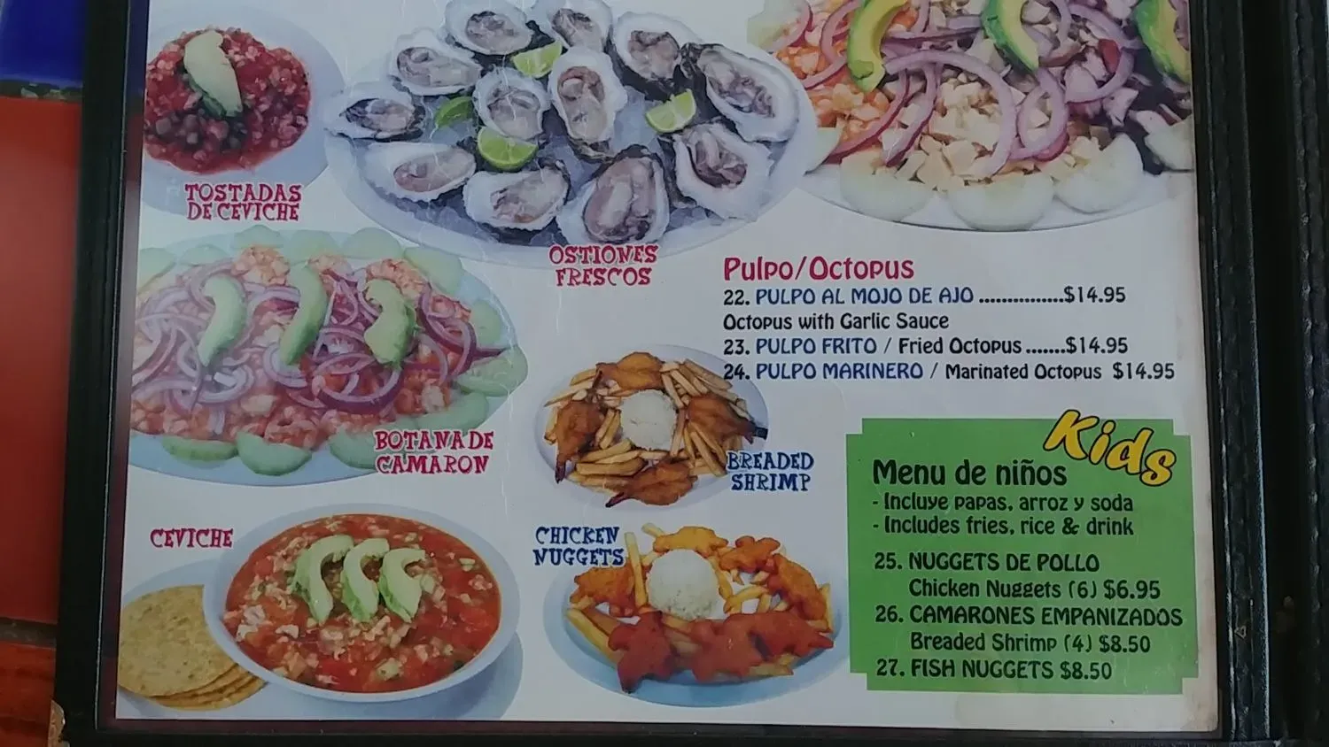 Menu 6