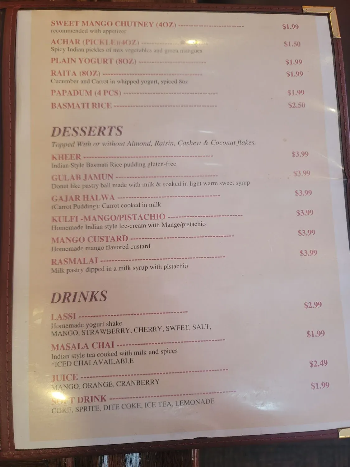 Menu 6