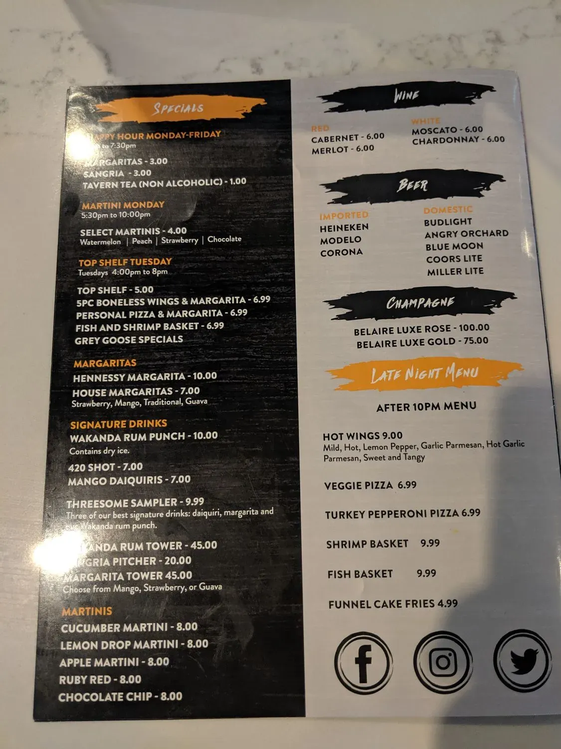 Menu 6