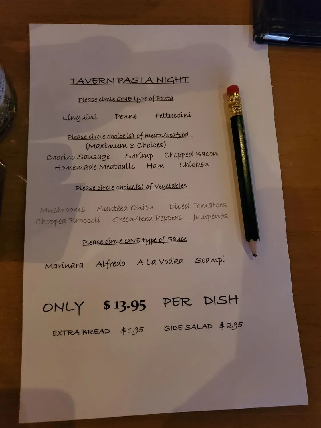 Menu 3