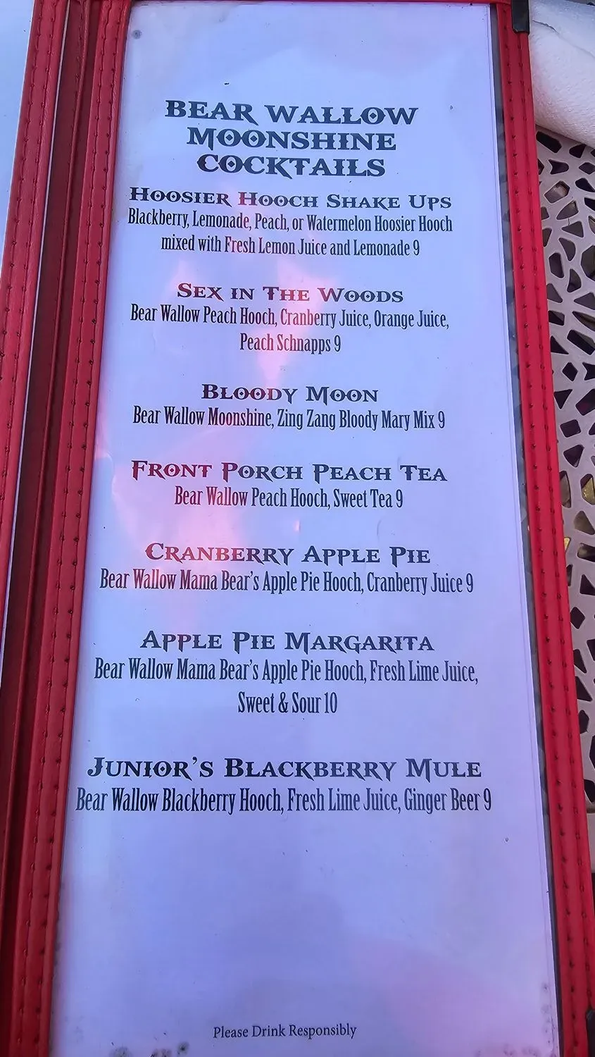 Menu 6