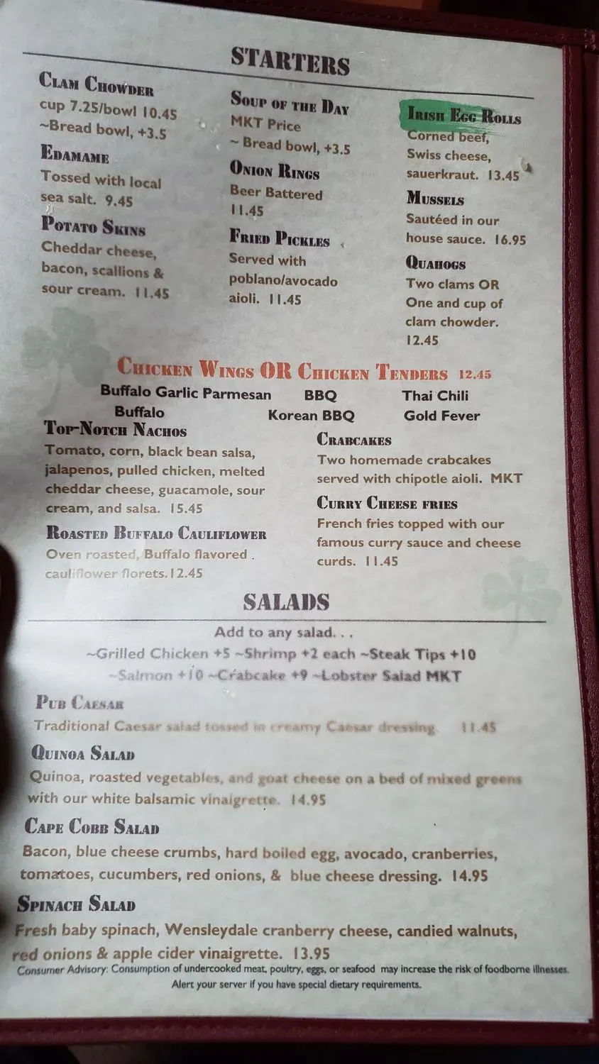 Menu 6