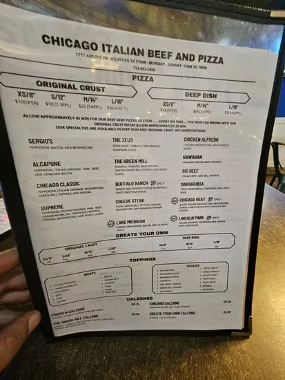 Menu 6