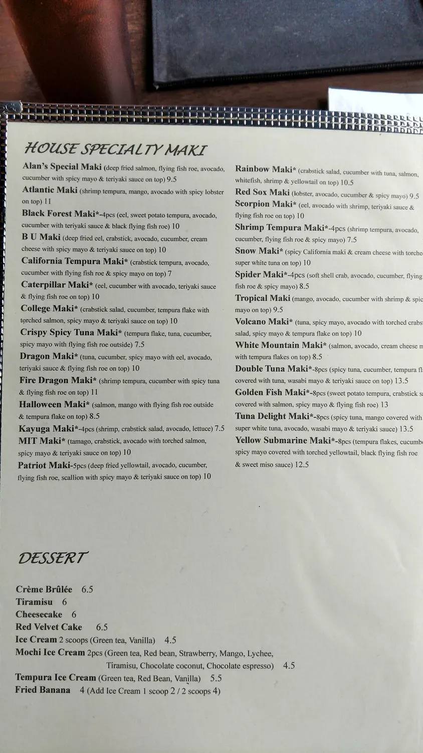 Menu 4