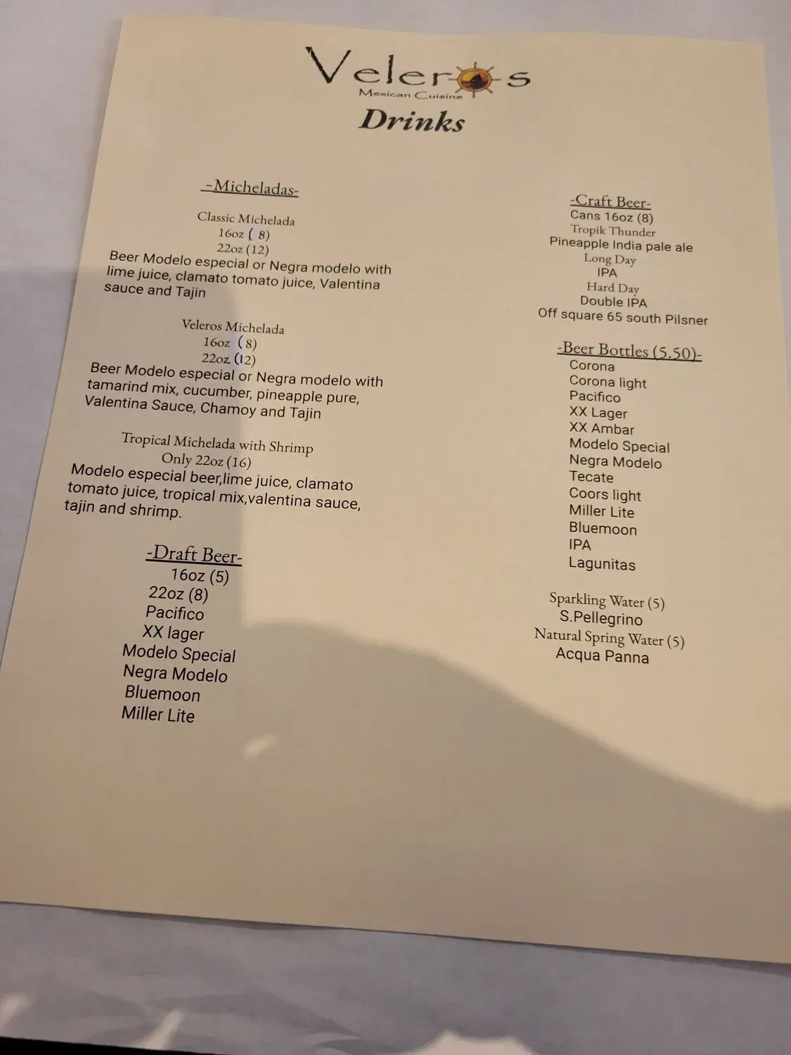 Menu 6