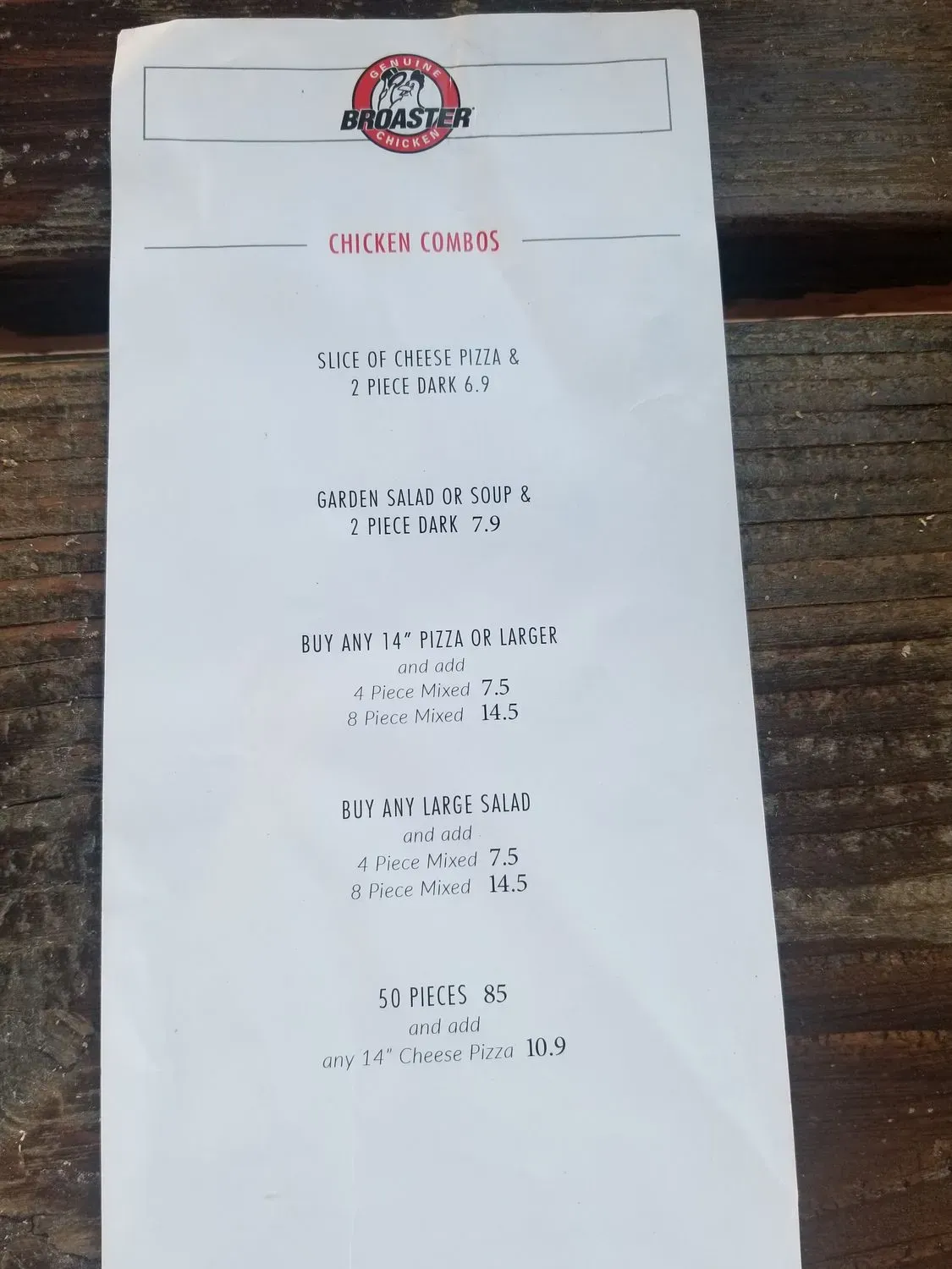 Menu 4