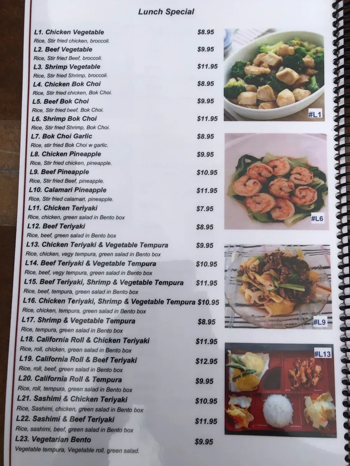 Menu 6