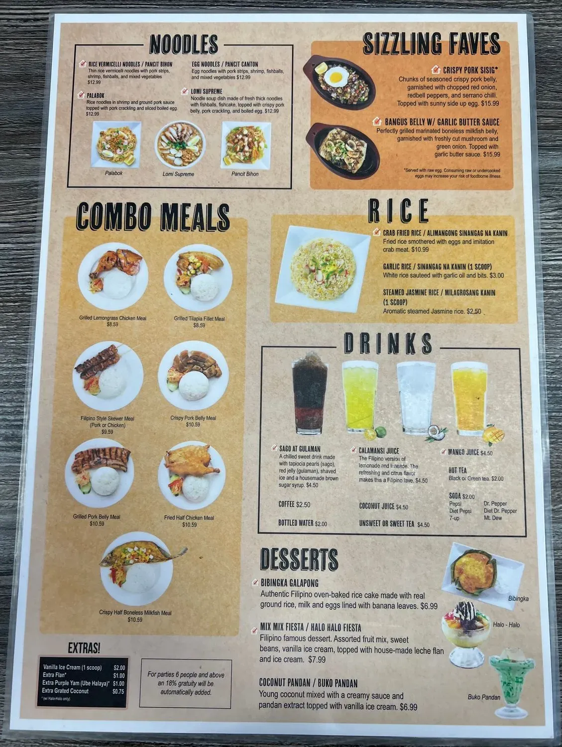 Menu 6