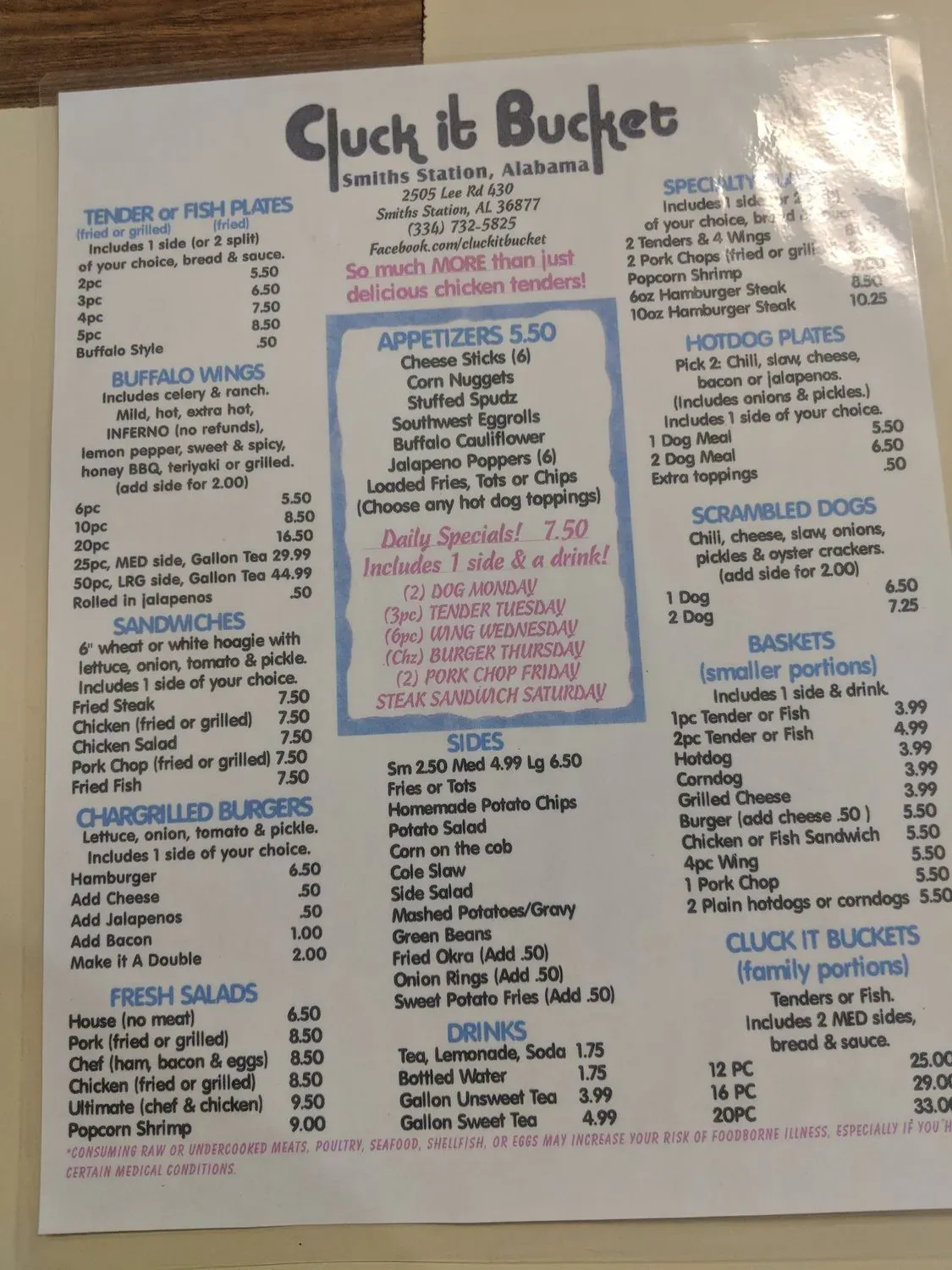 Menu 6