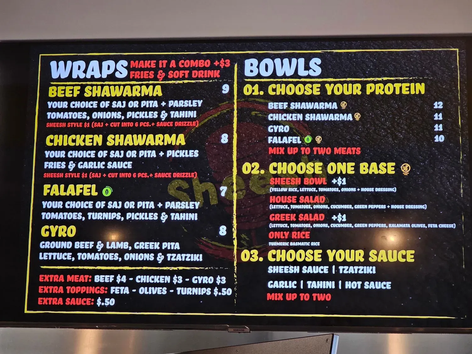 Menu 6