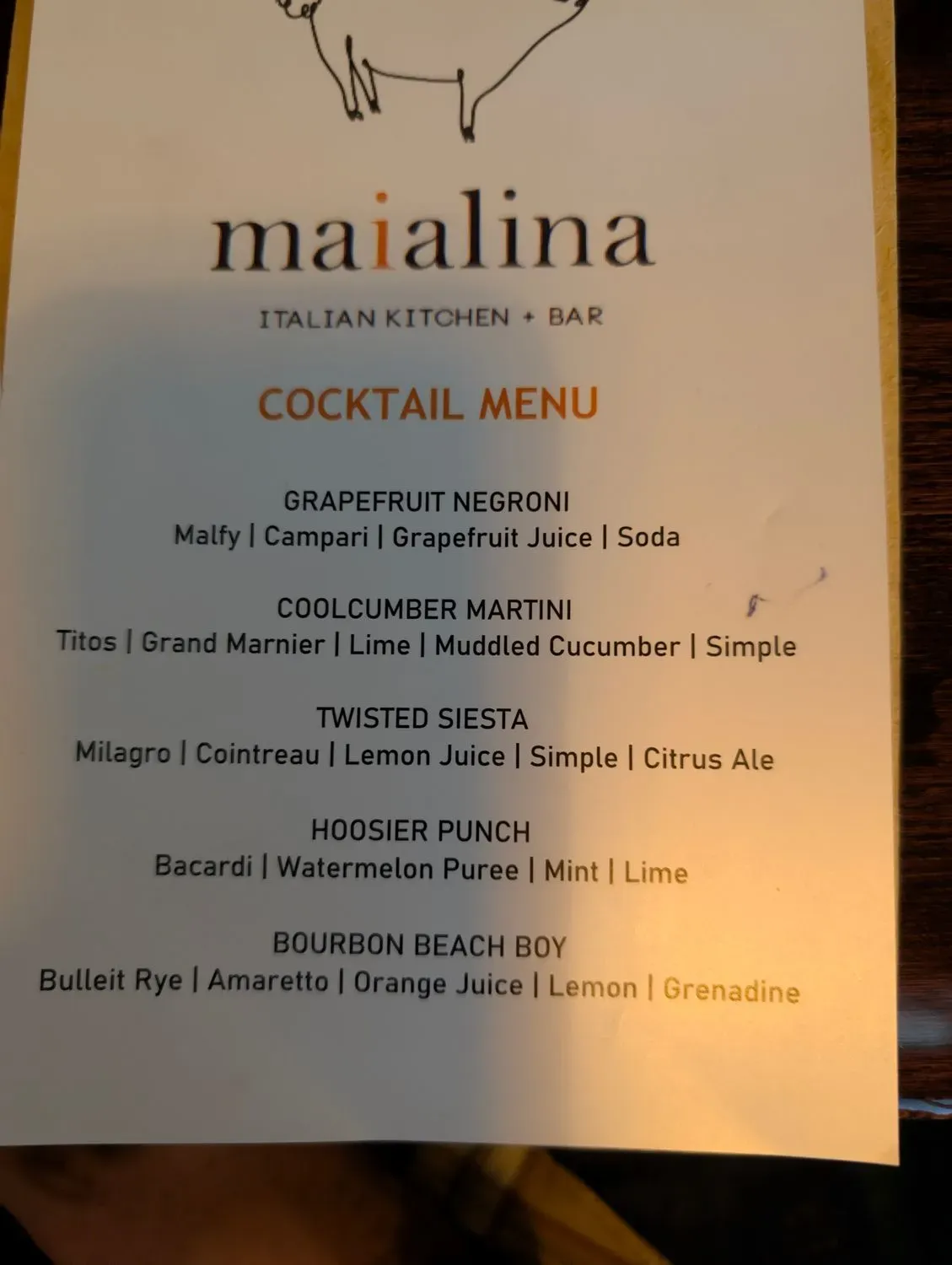 Menu 6