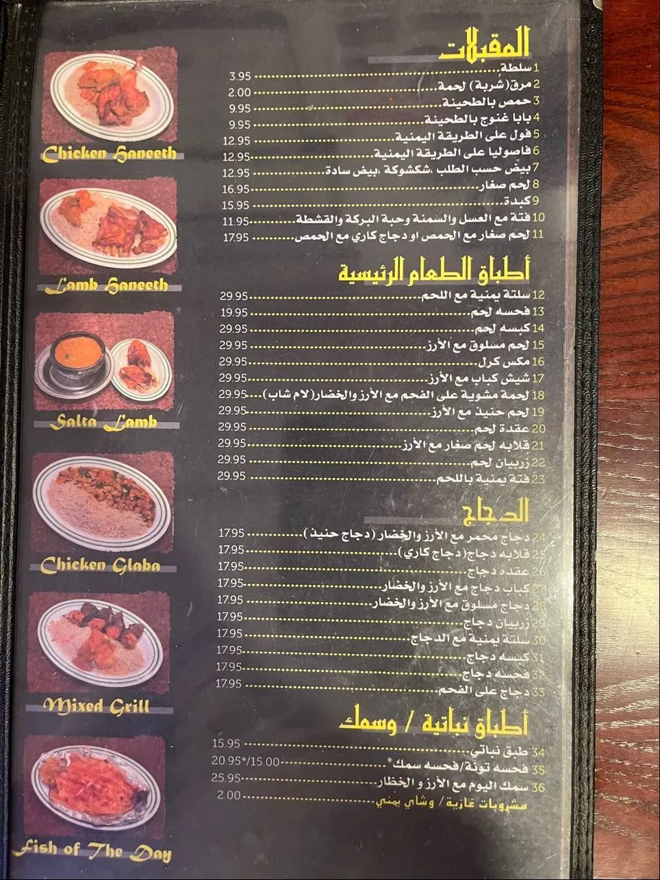 Menu 6