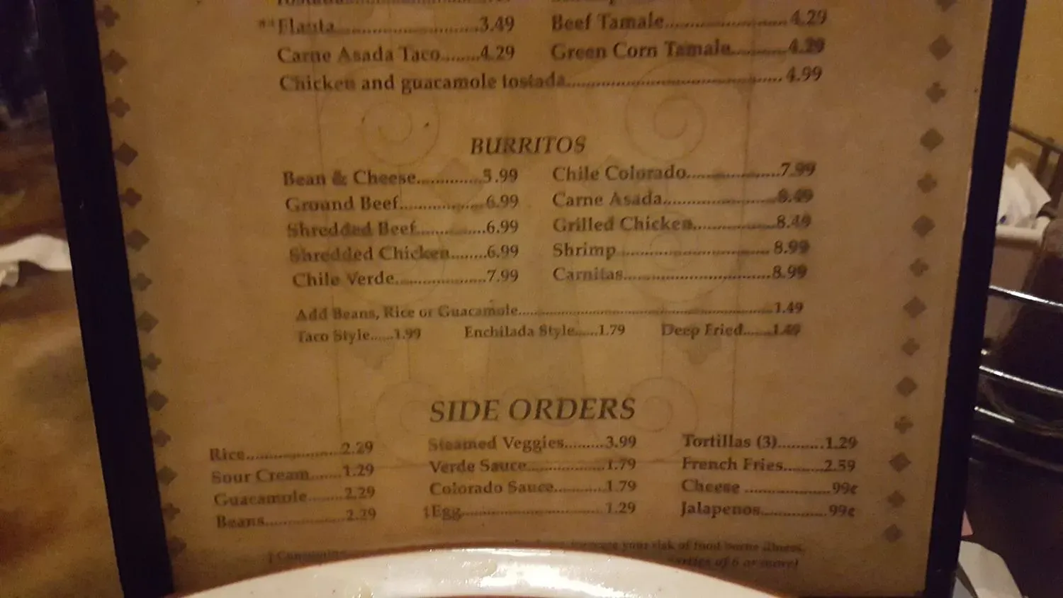 Menu 6