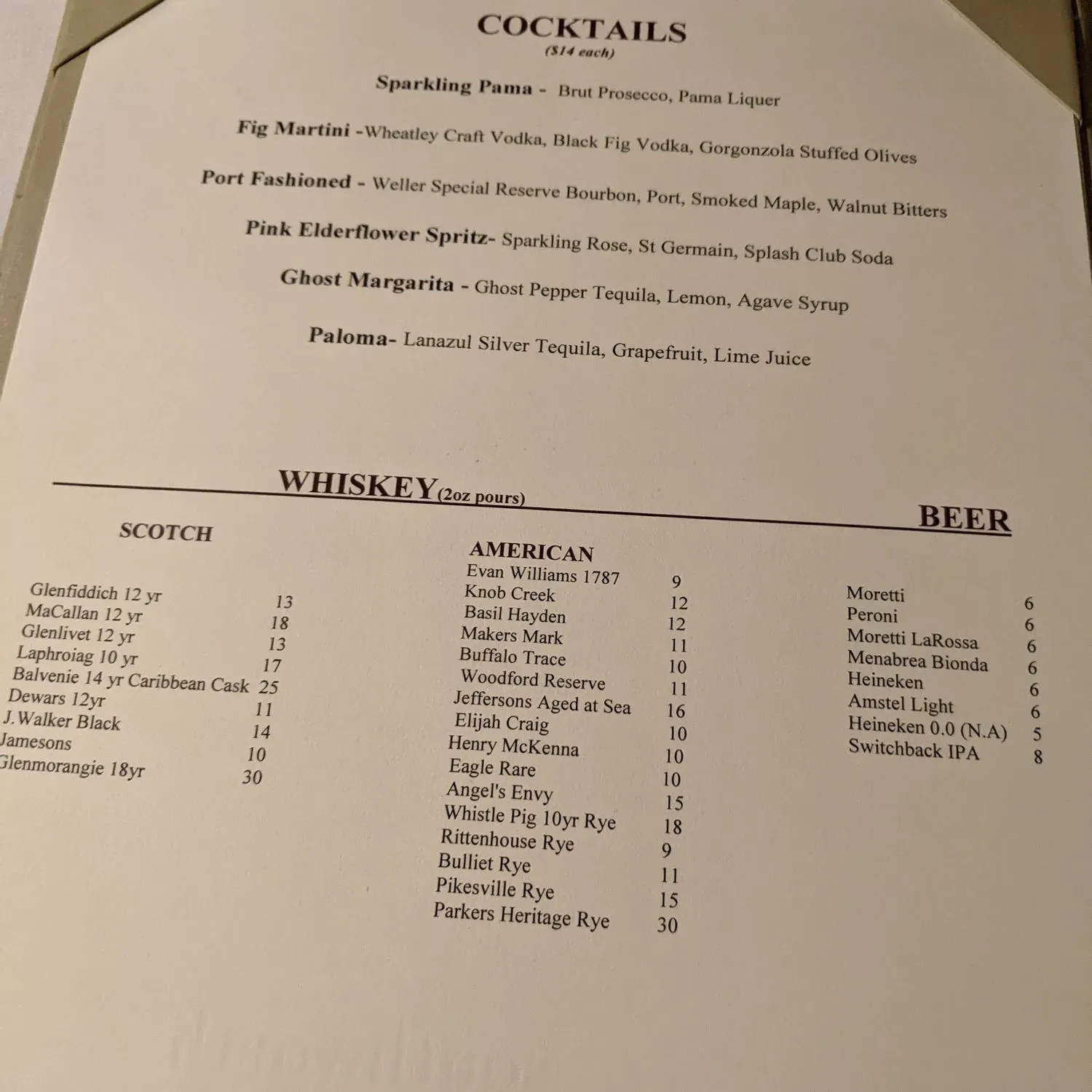 Menu 3