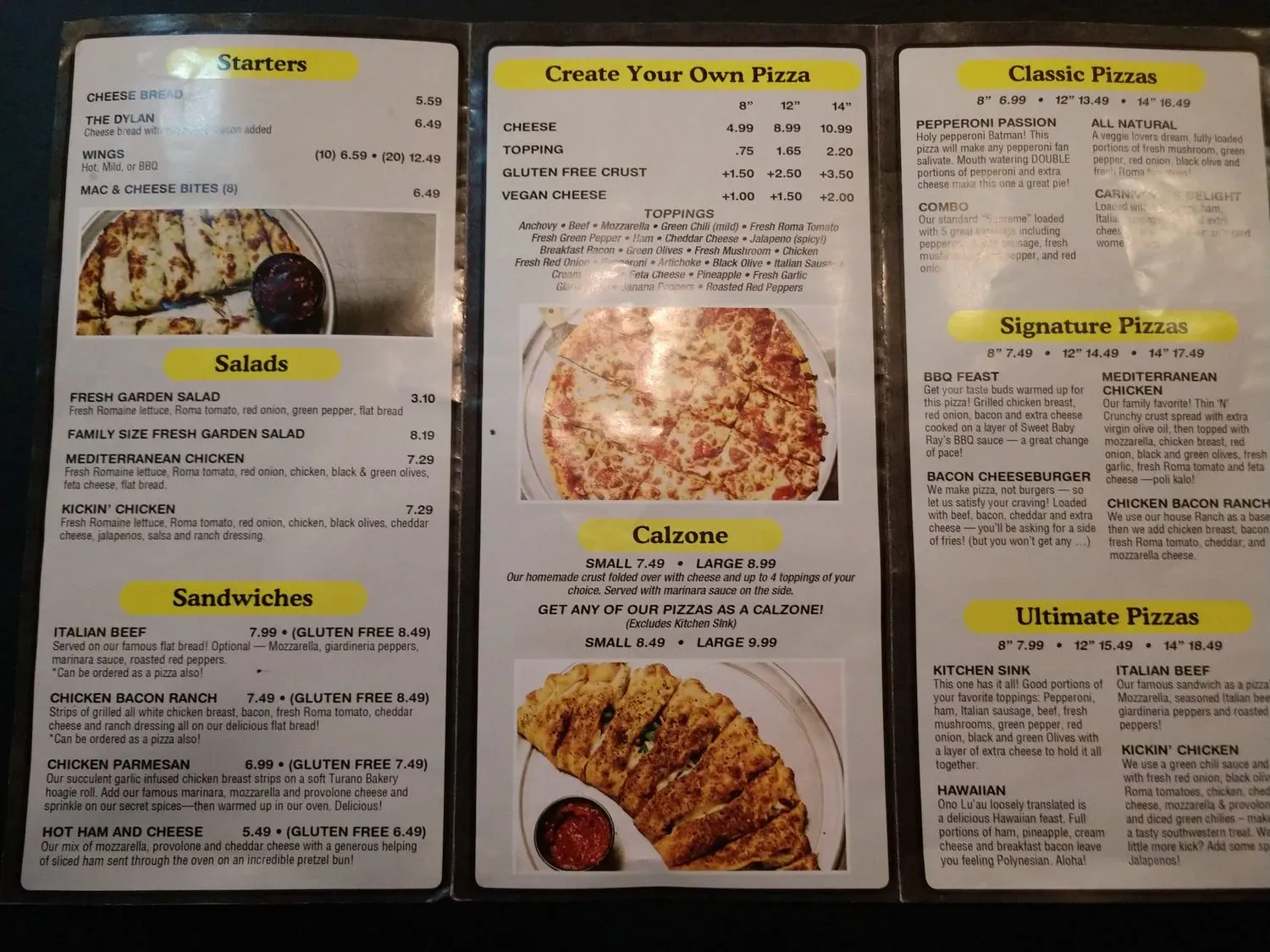 Menu 4