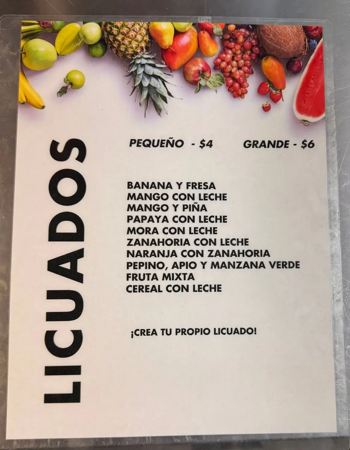 Menu 6