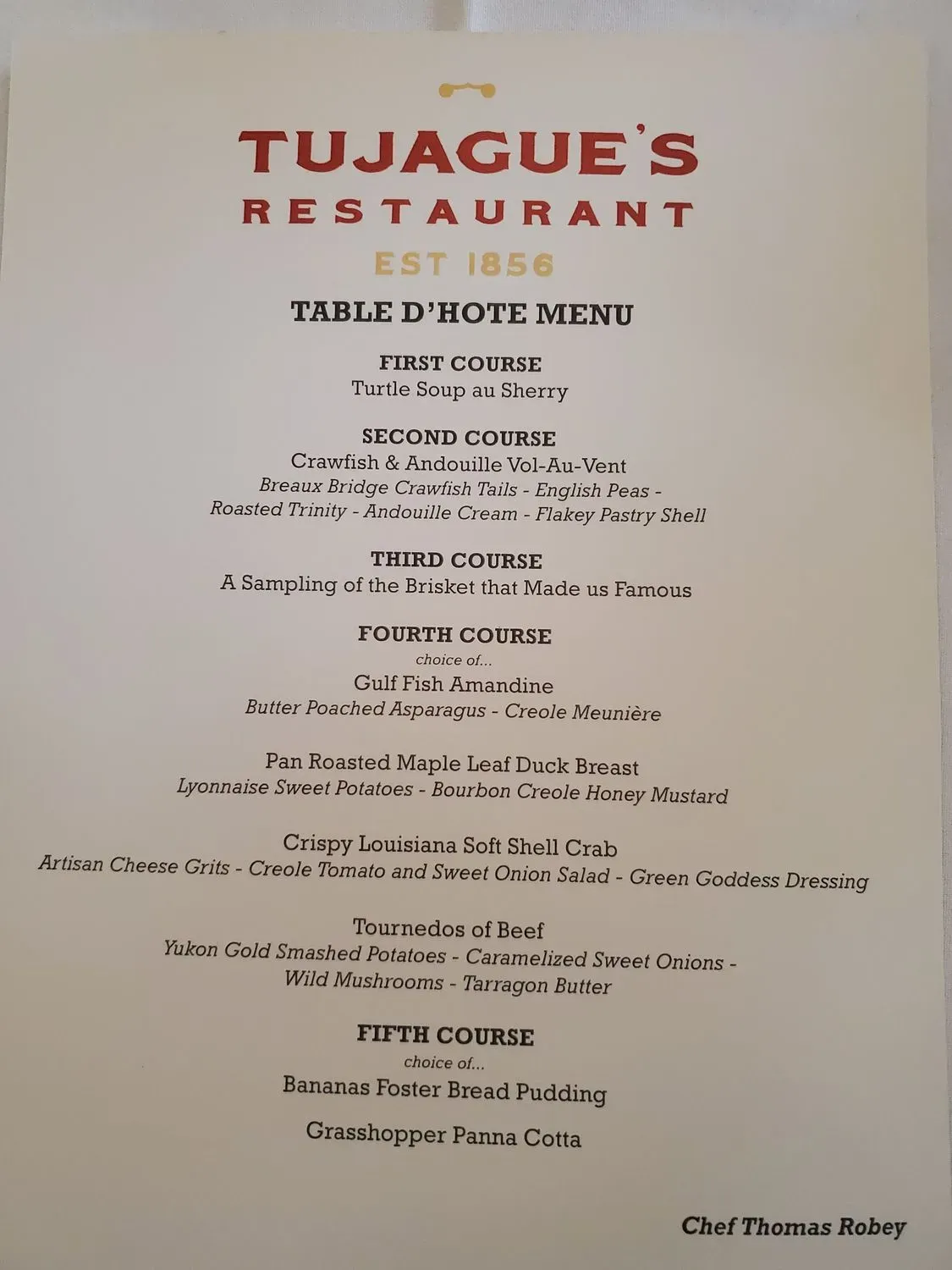 Menu 6