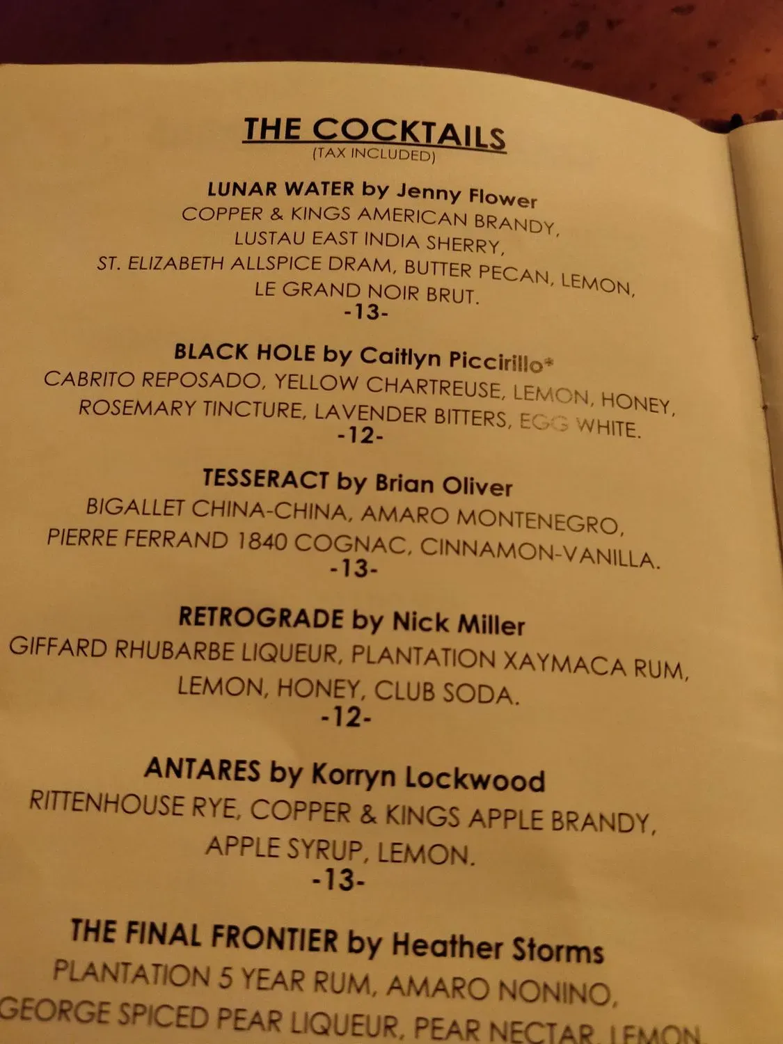 Menu 4