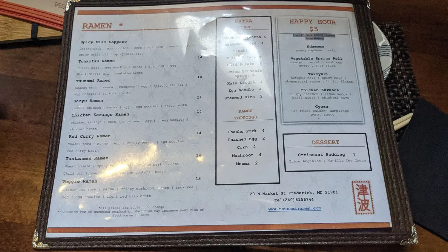 Menu 6