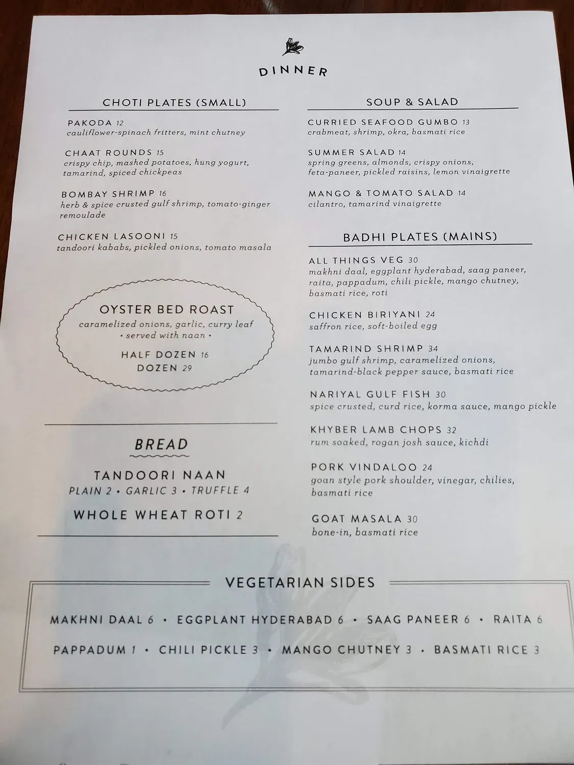 Menu 4