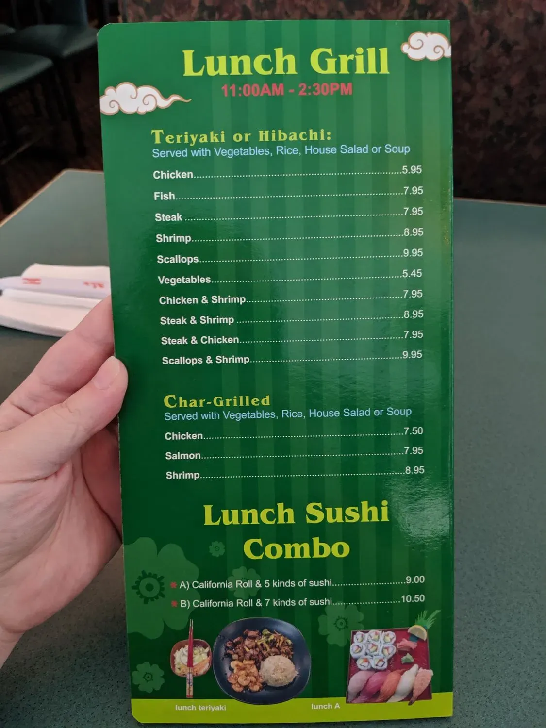 Menu 3