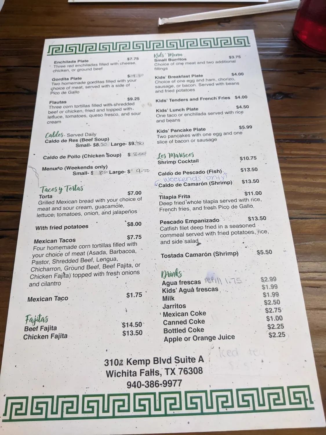 Lala's Cocina Menu - Updated October 2025