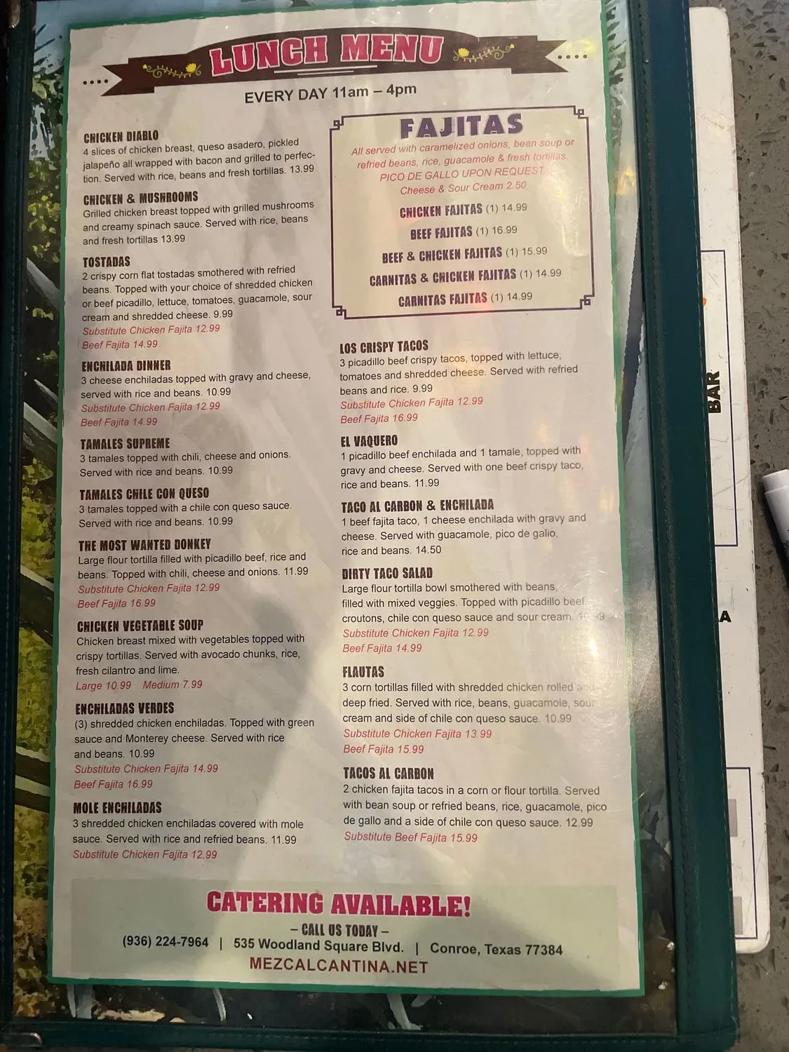 Menu 4