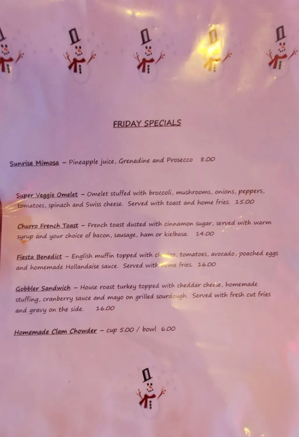 Menu 4