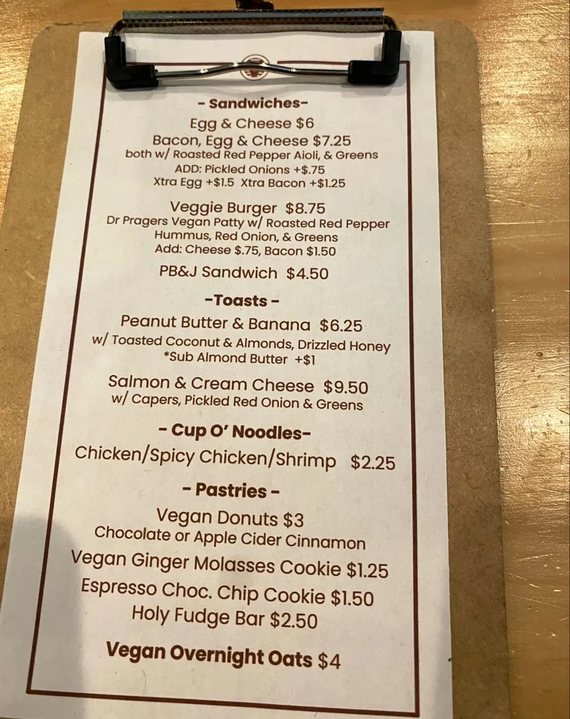 Menu 3