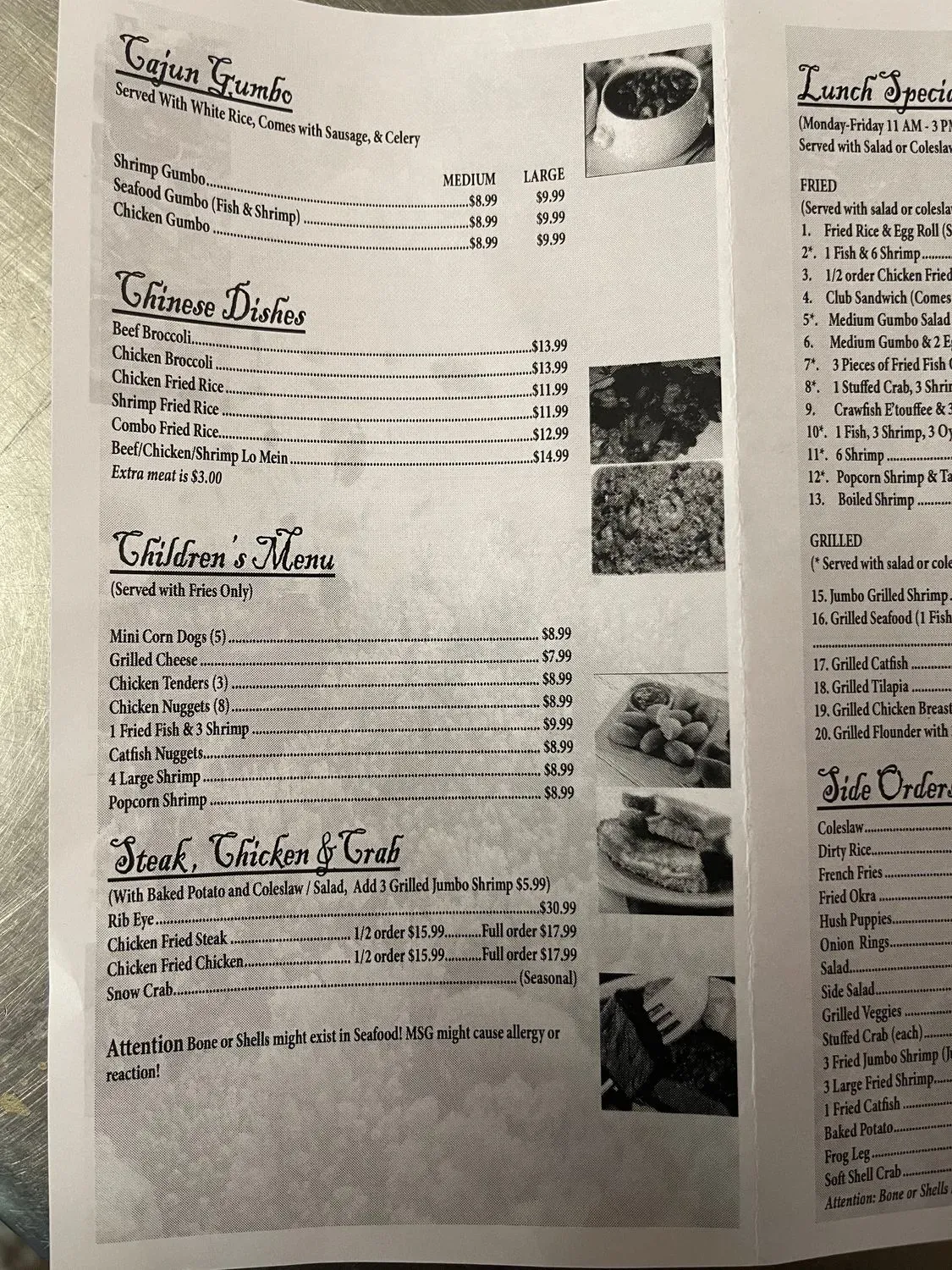 Menu 4