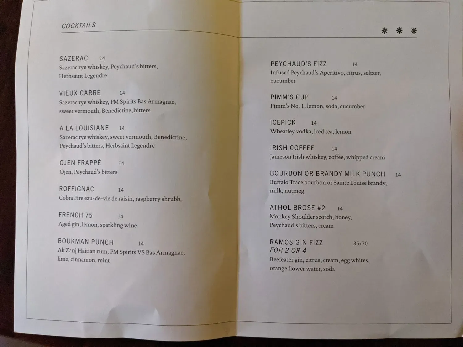 Menu 3