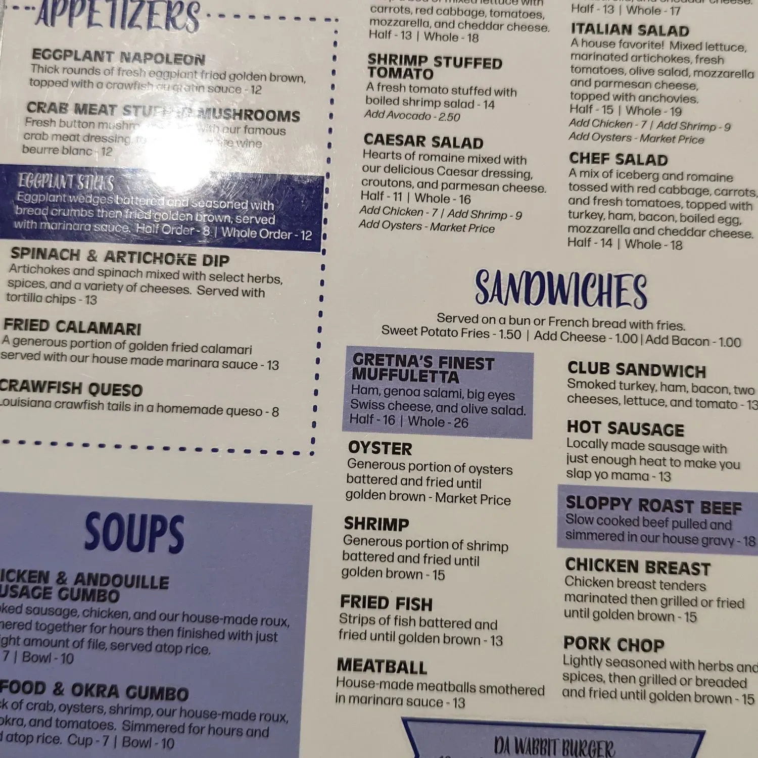 Menu 3